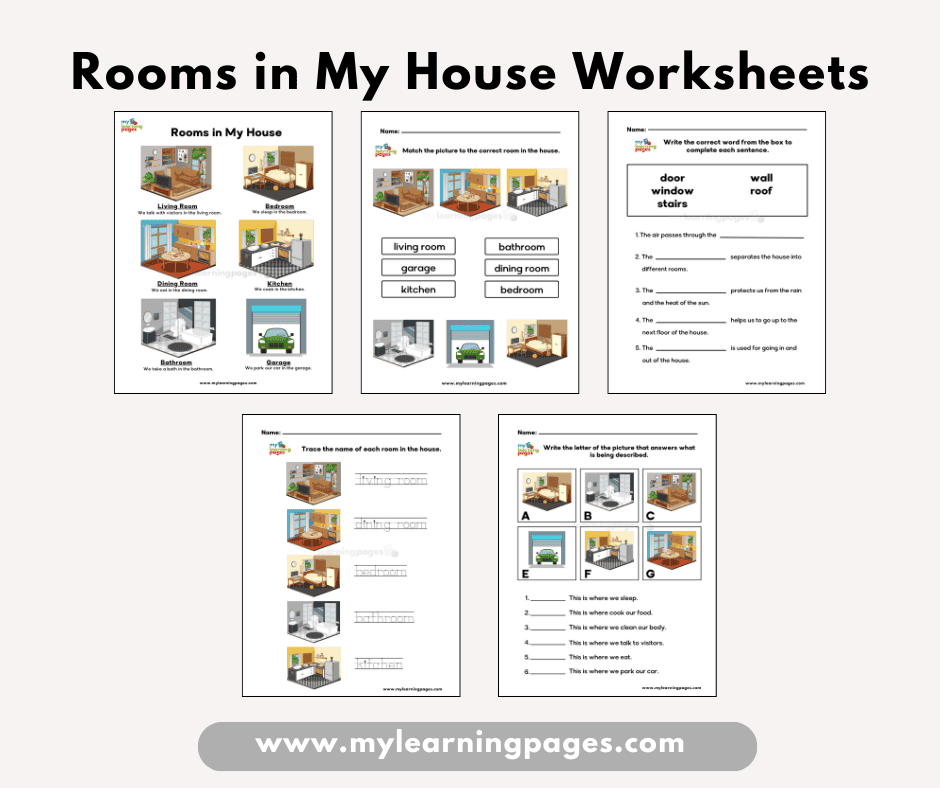 ROOMS IN MY HOUSE FRAME