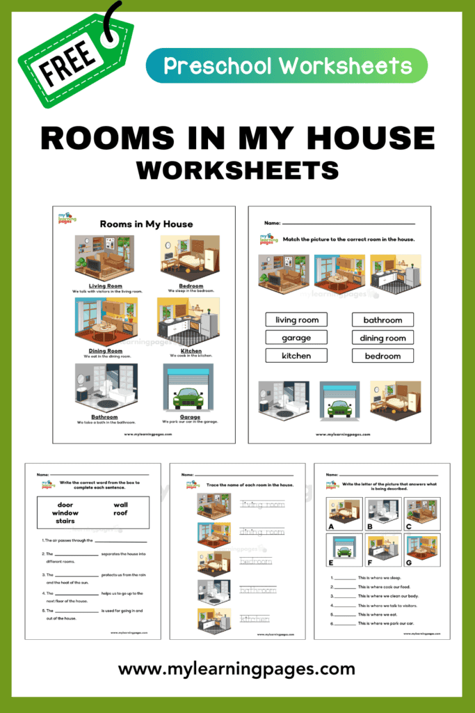 ROOMS IN MY HOUSE PIN 2